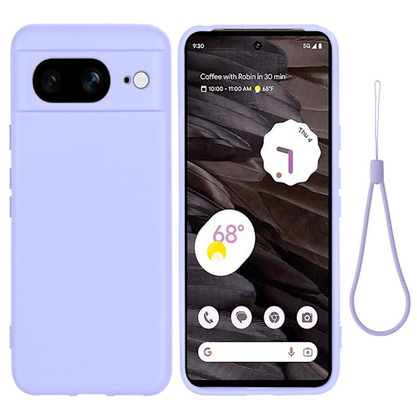 Silikonskal Google Pixel 8 Lila