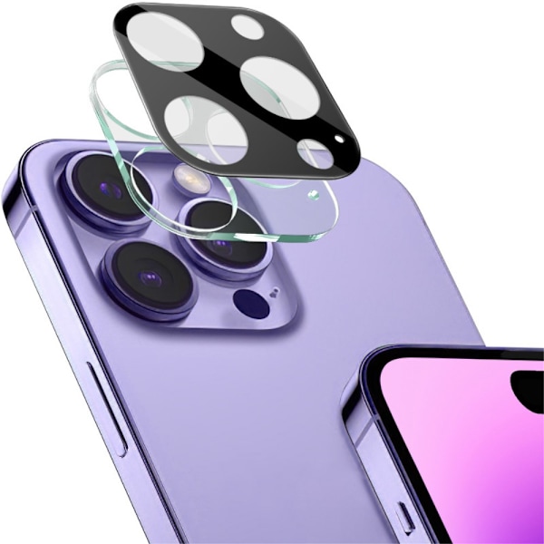 Imak Hærdet Glas Linsebeskyttelse iPhone 16 Pro Max Sort
