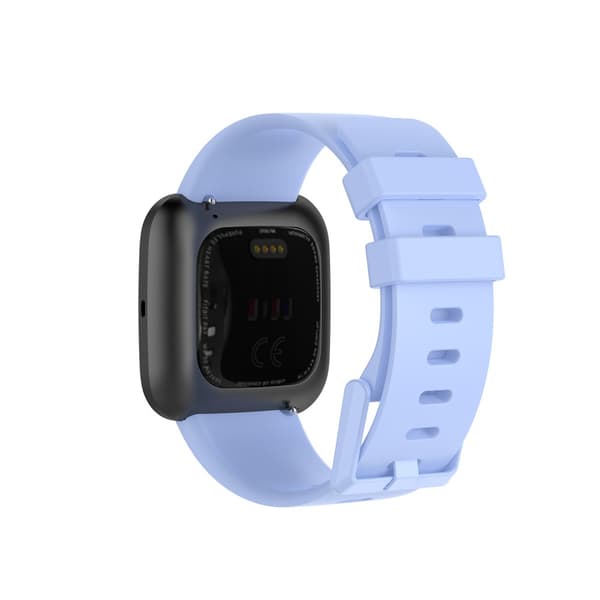 Silikonearmbånd Fitbit Versa/Versa 2 Baby Blå