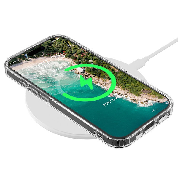 MagSafe-kuori iPhone 16 Prolle, läpinäkyvä