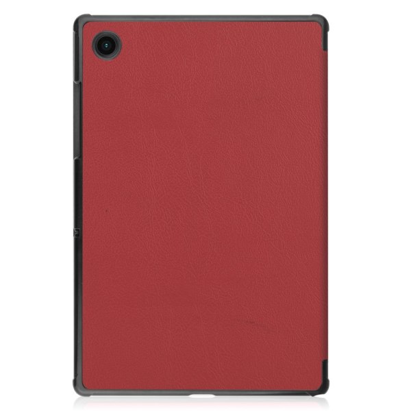 Samsung Galaxy Tab A8 10.5 -kotelo Tri-fold Punainen