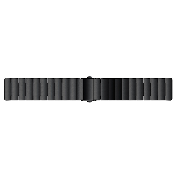 Fitbit Versa/Versa 2 musta teräsranneke