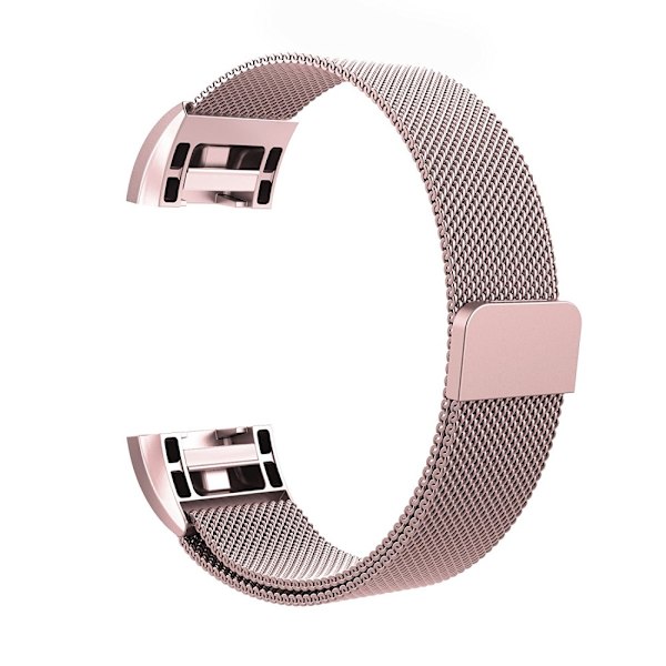 Milanese Loop Armband Fitbit Charge 2 Rosa