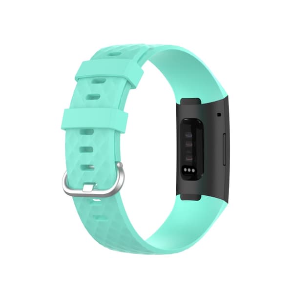 Silikonerem til Fitbit Charge 3/4 Cyan