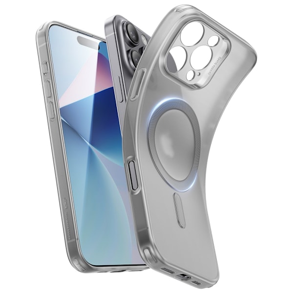 ESR Project Zero MagSafe Kotelo iPhone 16 Pro Max Matta Harmaa