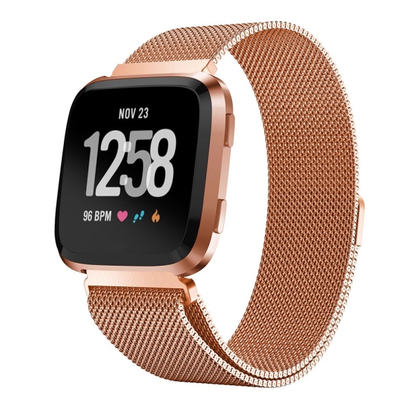 Milanese Loop Armband Fitbit Versa/Versa 2 Rose Guld