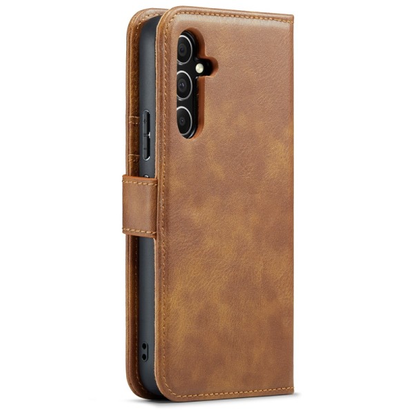 DG.MING 2-i-1 Magnet Pung Samsung Galaxy A54 Cognac