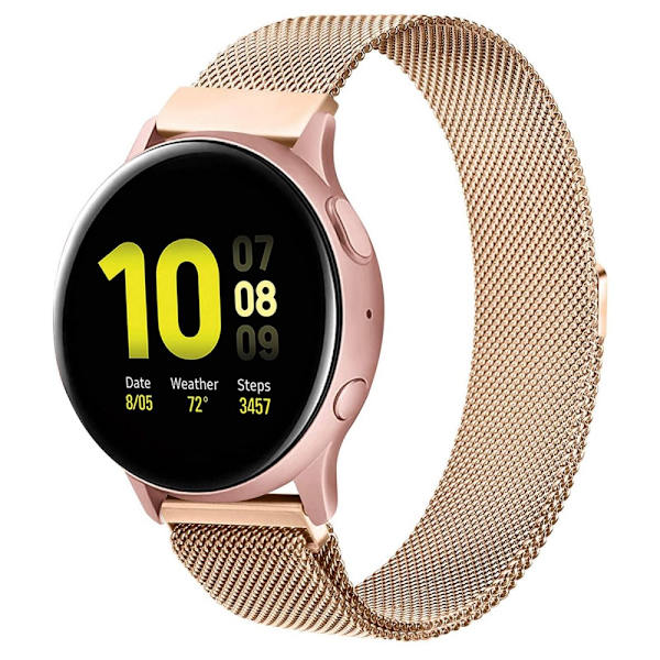 Milanese Armband Samsung Galaxy Watch 5 40/44/Pro 45 mm Roséguld