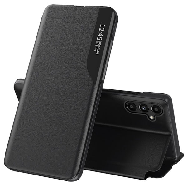 Samsung Galaxy A14 Etui Med Display Sort