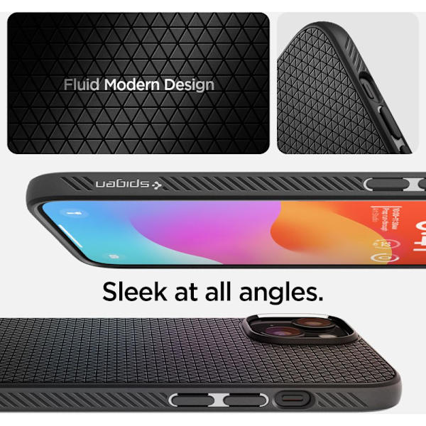 Spigen iPhone 15 Cover Liquid Air Sort