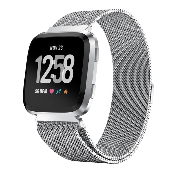 Milanese Loop Armband Fitbit Versa/Versa 2 Silver