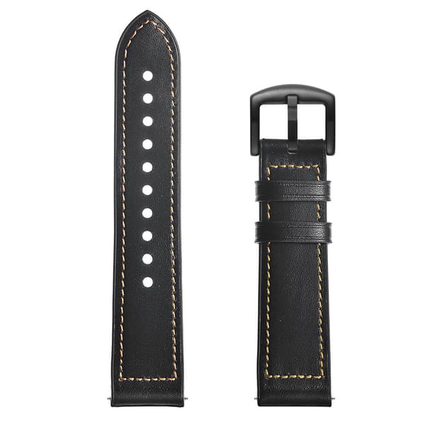 Äkta Läderarmband Garmin Vivoactive 6 Svart