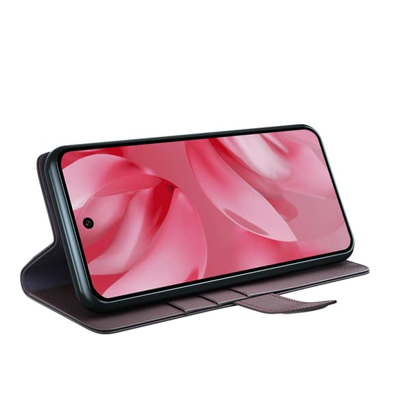 Äkta Läderfodral Google Pixel 10 Brun
