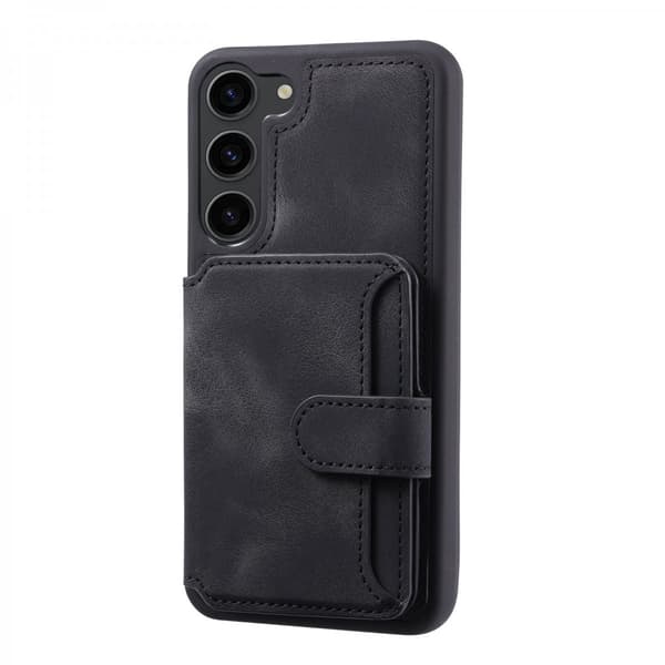 Multi-Slot Skal RFID-beskyttelse Samsung Galaxy S24 Plus Sort