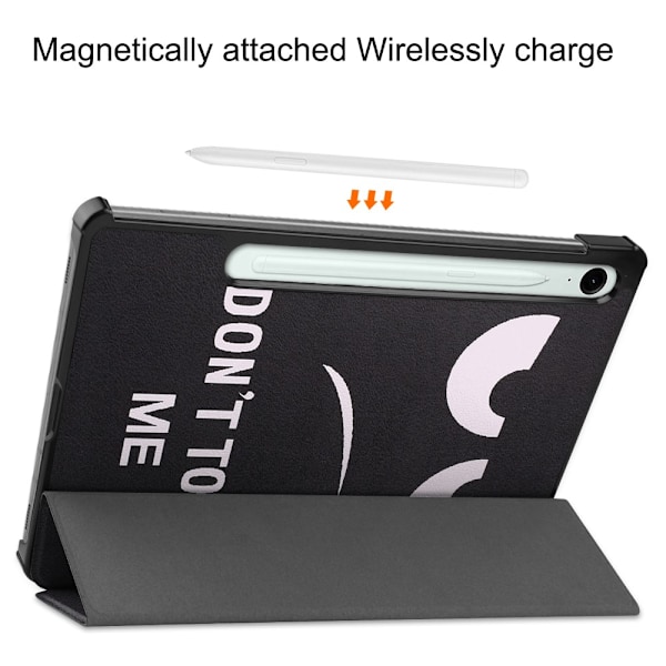 Samsung Galaxy Tab S10 FE Cover Tri-fold Don't Touch Me