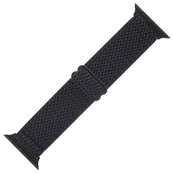 Flettet nylonrem til Apple Watch Ultra 2 49mm Sort
