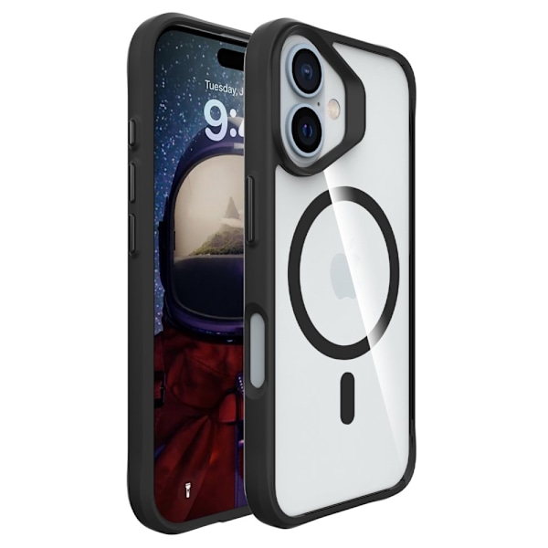 Magnetisk MagSafe Skal iPhone 16 Plus Sort