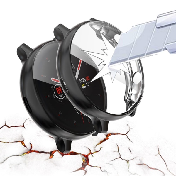 Fuldækkende Skal Galaxy Watch Active 2 44mm Sort