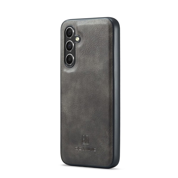 DG.MING 2-in-1 Magnet Wallet Samsung Galaxy S24 FE Brown