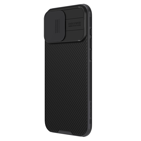 Nillkin CamShield -kuori iPhone 16 Prolle, musta