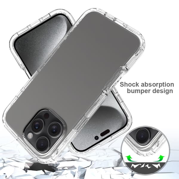 Allround Skal iPhone 16 Pro Max Transparent