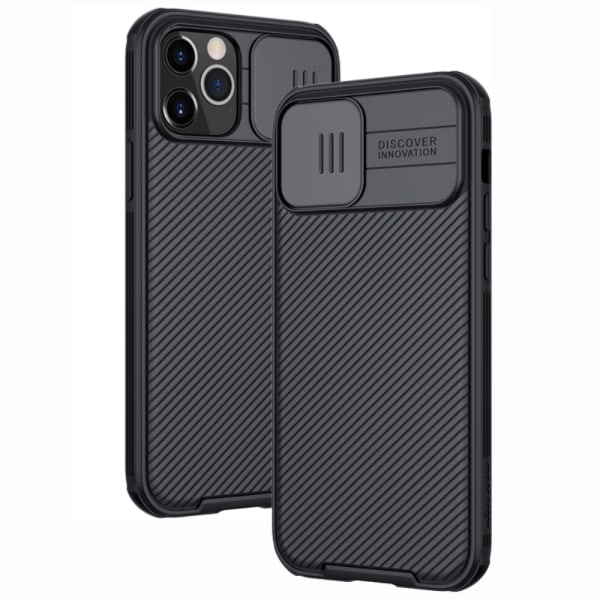 Nillkin CamShield Skal iPhone 12 Pro Max Sort