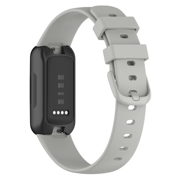 Fitbit Inspire 3 -silikoniranneke, harmaa (L)