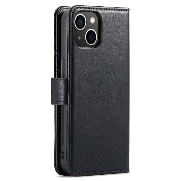 DG.MING 2-i-1 Magnet Pung iPhone 14 Sort