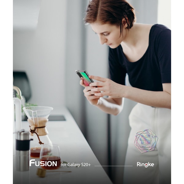 Ringke Fusion -tekstikansi Samsung Galaxy S20 Plus Live Moment