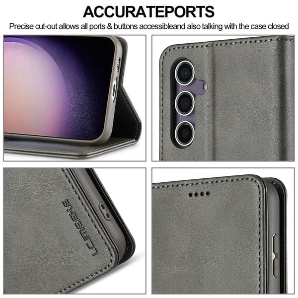 LC.IMEEKE Pungetui Samsung Galaxy S25 Plus Grå