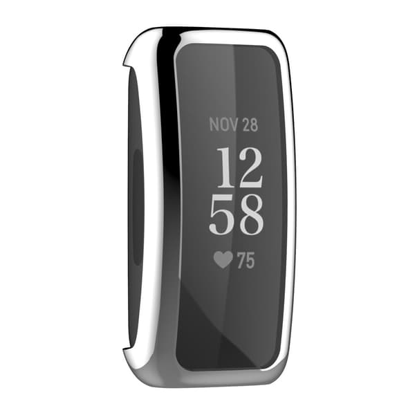 Heltäckende TPU Skal Fitbit Inspire 3 Silver