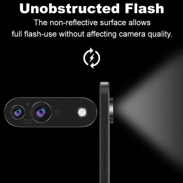 Imak Hærdet Glas Linsebeskytter Google Pixel 9 Sort