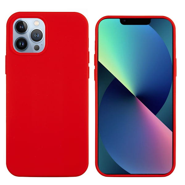 Silikonecover iPhone 14 Pro Max Rød