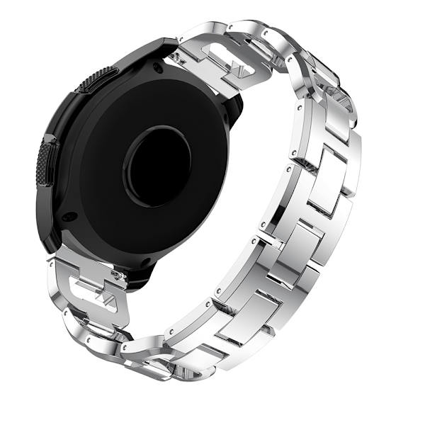 Rhinestone-metallrem Galaxy Watch 42mm Silver