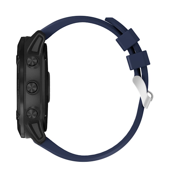 Silikonarmband Garmin Fenix 6X/6X Pro/7X Mörkblå