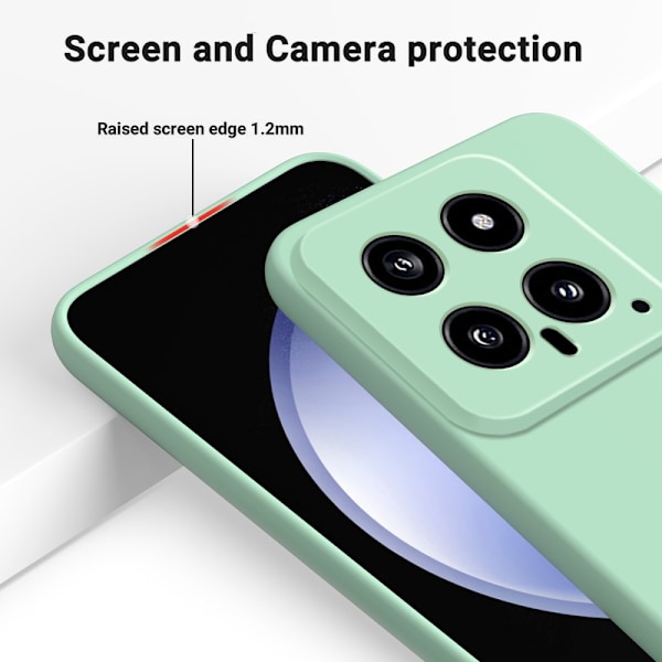 Silikonecover Xiaomi 14 Grøn
