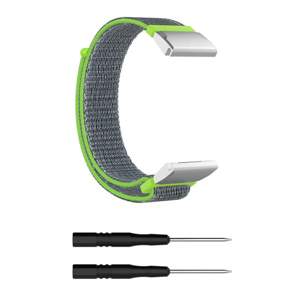 Nylonarmband Garmin Fenix 7 Grön