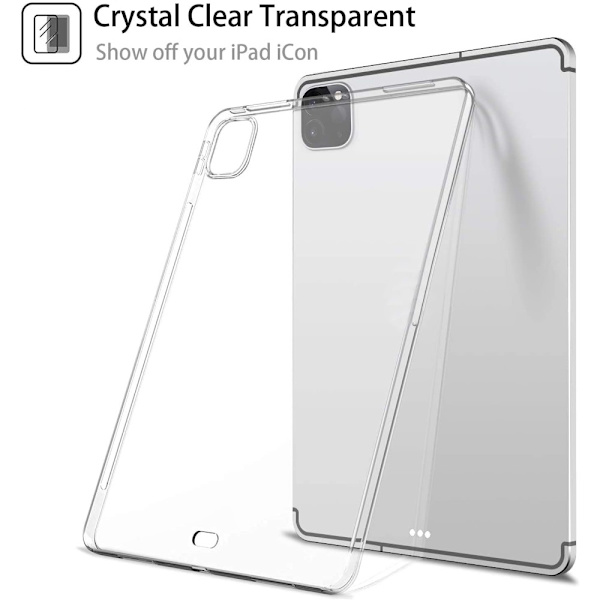 Skal til iPad Pro 12.9 5. generation (2021) TPU Transparent