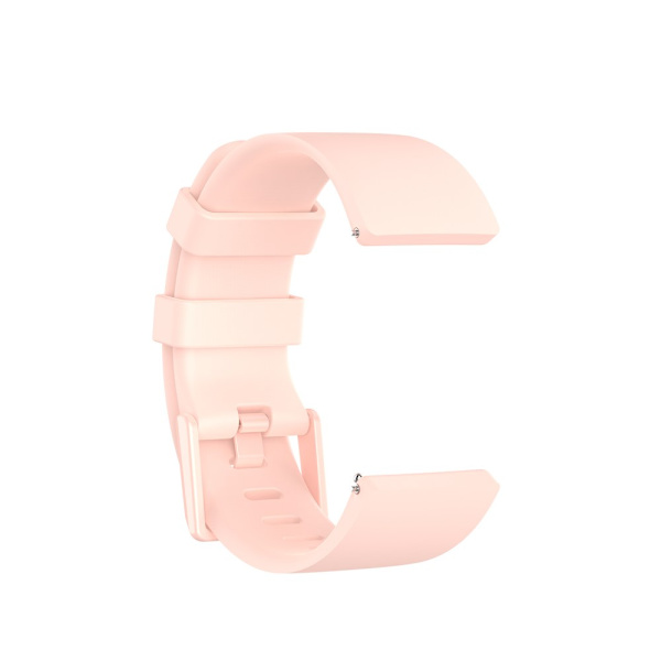 Fitbit Versa/Versa 2 -silikoniranneke, vaaleanpunainen