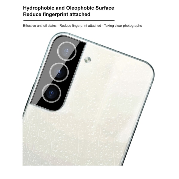 IMAK Härdat Glas Linsskydd Samsung Galaxy S22/ S22 Plus Svart