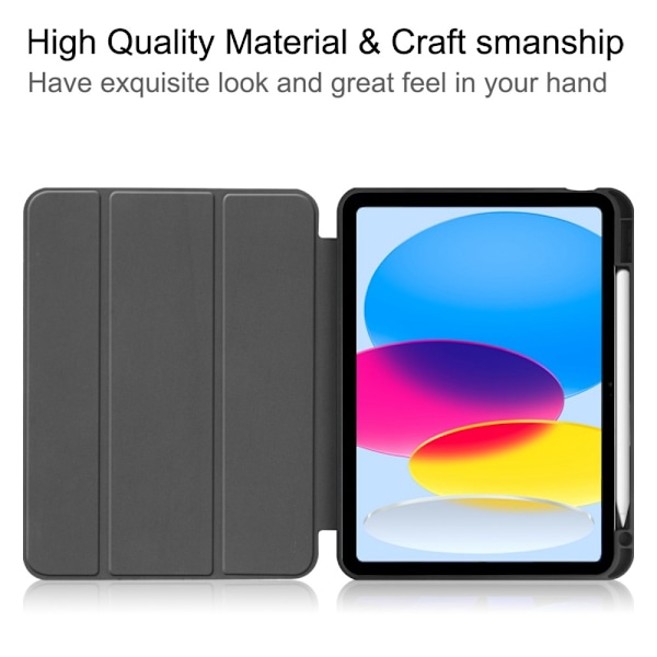 Apple iPad 11 11. sukupolvi (2025) Tri-Fold Kotelo Kynätelineellä