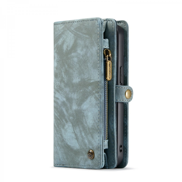 CaseMe Multi-Slot 2 i 1 Pungetui iPhone 13 Mini Blå