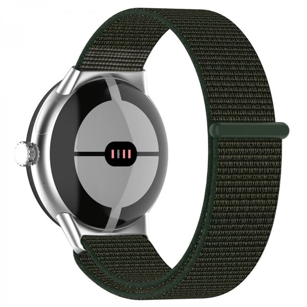 Nylonrem Google Pixel Watch 4 41mm Mørkegrøn