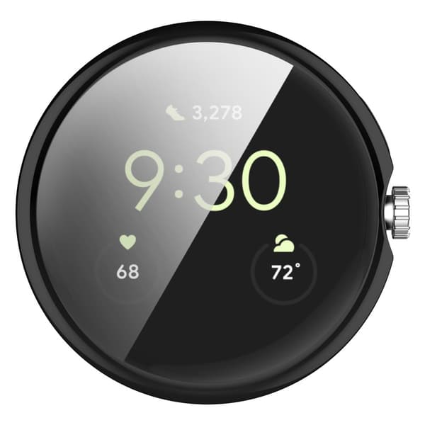 Heltækkende TPU Skal Google Pixel Watch Sort