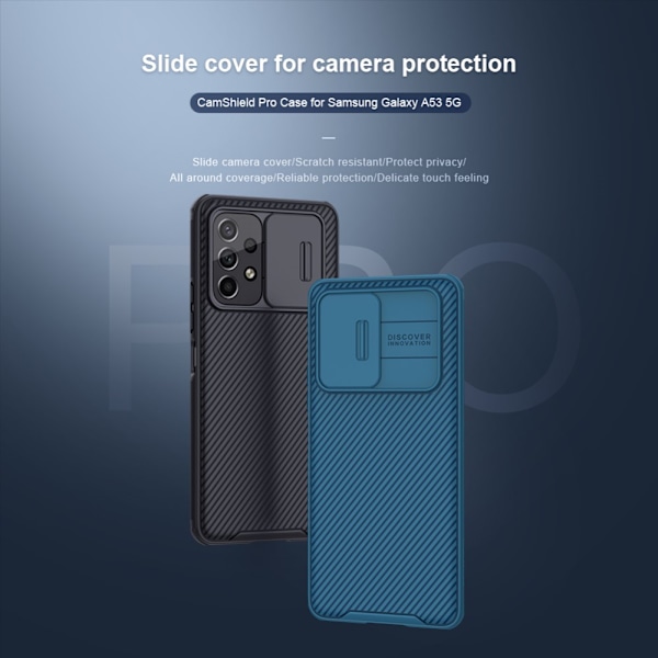 Nillkin CamShield Skal Samsung Galaxy A53 Sort