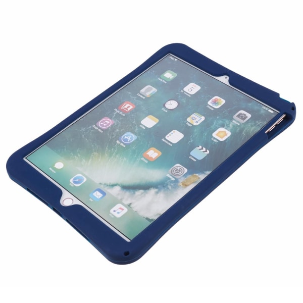 iPad 10.2, 7. sukupolvi (2019) Shell Astronaut jalustalla sinisellä