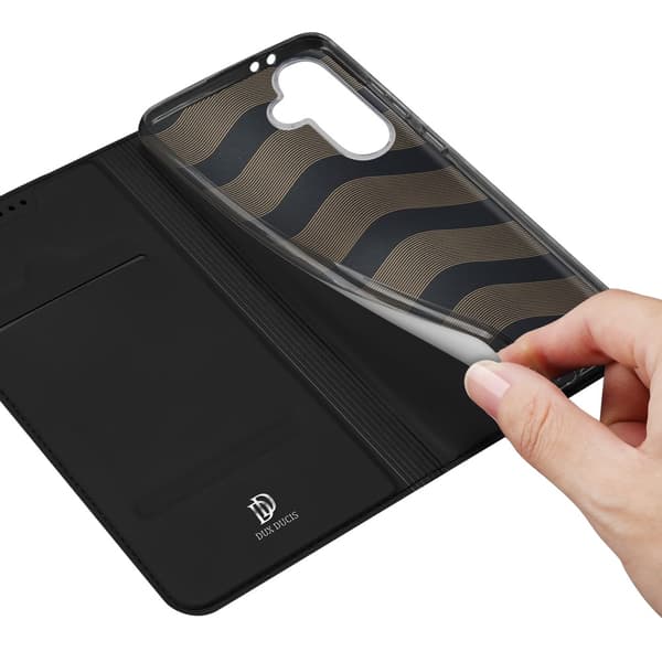 Dux Ducis Skin Pro Läderfodral Samsung Galaxy A56 Svart