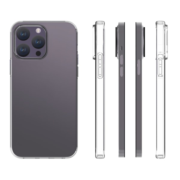 iPhone 15 Pro Max Cover TPU Klar