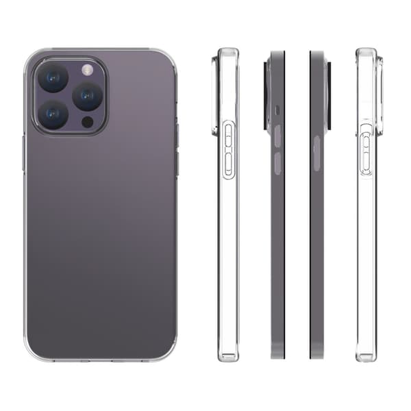 iPhone 15 Pro Max Skal TPU Transparent