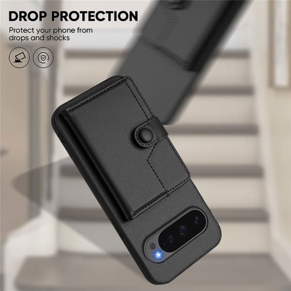 Pungcover RFID-beskyttelse Google Pixel 10 Pro XL Sort
